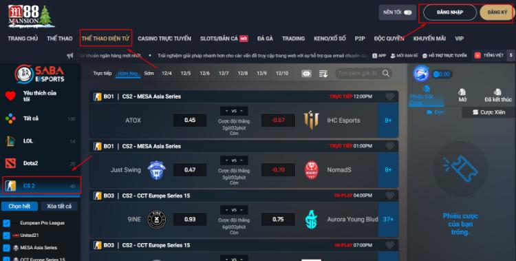 cá cược cs:go m88